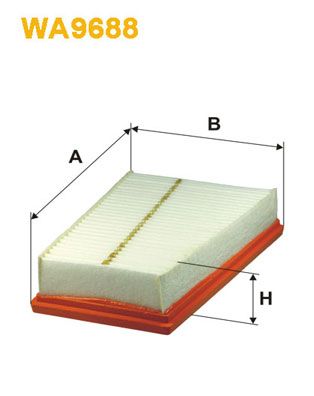 WIX FILTERS Õhufilter WA9688